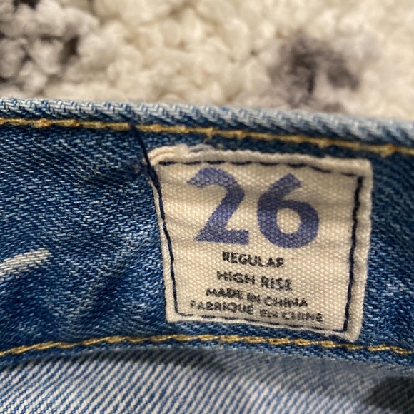 Free People High Rise Mom Jeans - Picture 14 of 16